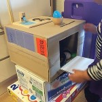 段ボールで工作